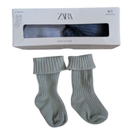 3 paires de Bas Zara - 0-1 mois