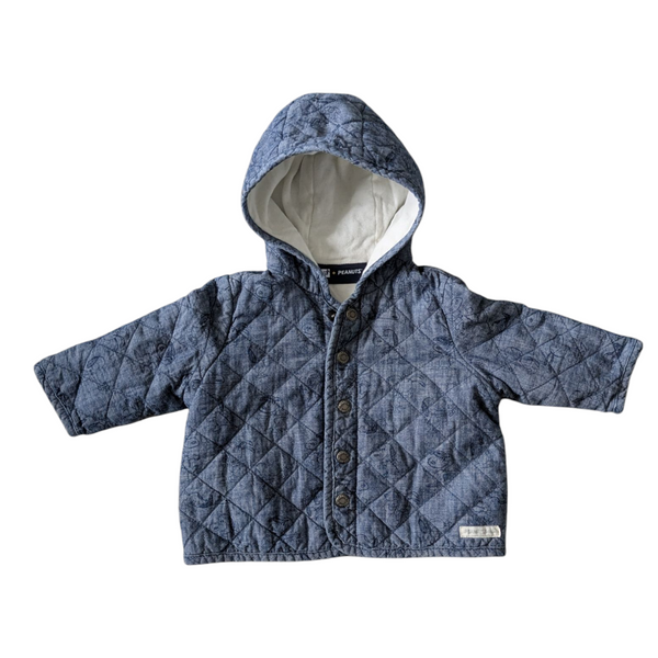 Manteau matelassé à capuche Baby Gap - 3-6 mois