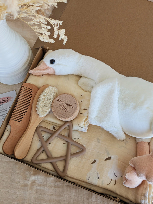 Coffret cadeau naissance - Oie