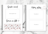 Journal de grossesse - couverture souple