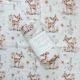Mousseline Création Jade - bambou & coton - Bambi