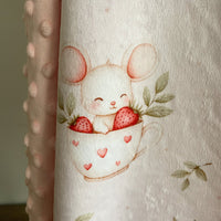 Doudou Minky & Minky dot - Bébé et enfant -Lydia la lapine et la souris
