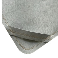 Mini tapis à langer en cuir vegan - Tan et gris