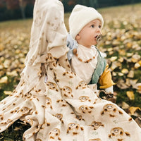 Mousseline Création Jade - bambou & coton - vache Highland