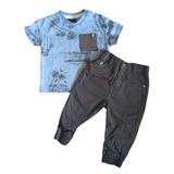 Ensemble 2 pieces Le Chat Botté - 6 mois