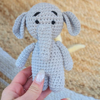 Peluche crocheté - Éléphant