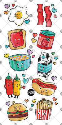 Tatouages Pico - Les meilleurs amis gourmands