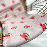 Mousseline 70% bambou - Melon d'eau