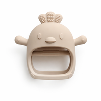 Jouet de dentition en silicone – Petit oiseau sensoriel