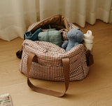 Sac à couches - Vichy brown