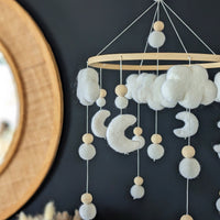 Mobile pour bébé | Nuage & lune 1.0
