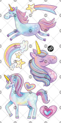 Tatouages Pico - Les mignonnes licornes