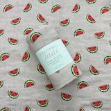 Mousseline 70% bambou - Melon d'eau