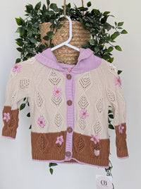 Tricot cardigan Souris mini 9-12 mois