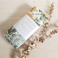 Mousseline Création Jade - bambou & coton - Fleurs vintages