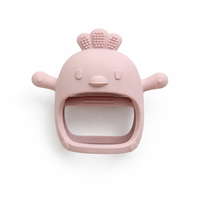 Jouet de dentition en silicone – Petit oiseau sensoriel