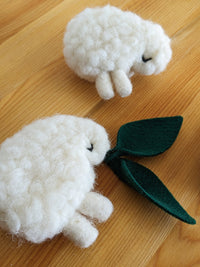Moutons de laine