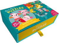 AUZOU | P’tit Jeu de Puzzles – Bienvenue chez les 3 petits cochons
