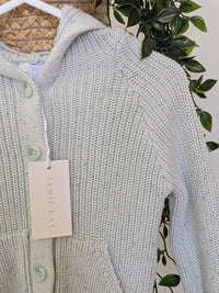 Cardigan tricot à capuche Jamie Kay 12 mois