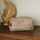 Pochette - Vichy brown