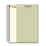 Journal de Camping (forêt) – Carnet de souvenirs de camping avec bucket list et pages photos