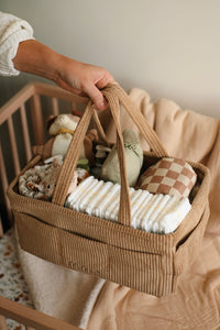Panier organisateur de couches - Almond
