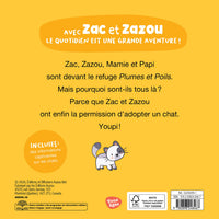 Zac et zazou adoptent un animal de compagnie