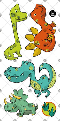 Tatouages Pico - Les dinos