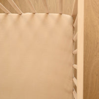 Drap contour lit de bébé - Latte