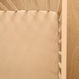 Drap contour lit de bébé - Latte