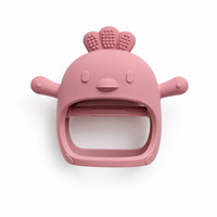 Jouet de dentition en silicone – Petit oiseau sensoriel