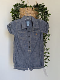 Combishort jeans Gap 6-12 mois