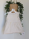 Robe Petit lem avec bloomers 12 mois