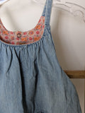 Camisole denim Souris mini 9-12 mois