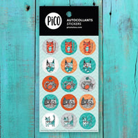 Lot d'autocollants Pico - Animaux