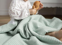 Couverture doublée - Sauge