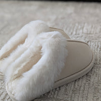 Pantoufle pour femme - Ivoire