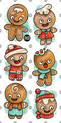 Tatouages Pico - Les biscuits en pain d'épice