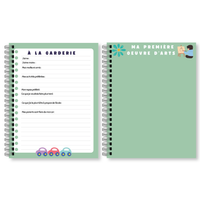Livre souvenirs d'école primaire et de garderie
