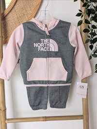Ensemble jogg North face 6-12 Mois