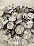 Pastilles pour tableau de routine à l'unité