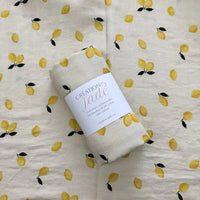 Mousseline 70% bambou - Citrons