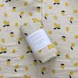 Mousseline 70% bambou - Citrons