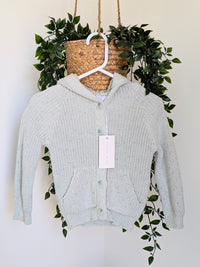Cardigan tricot à capuche Jamie Kay 12 mois