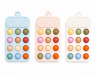 Téléphone pop-it sensoriel pour bébé