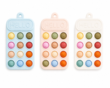 Téléphone pop-it sensoriel pour bébé