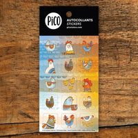 Lot d'autocollants Pico - Animaux