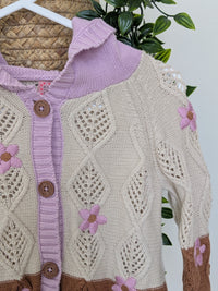 Tricot cardigan Souris mini 9-12 mois