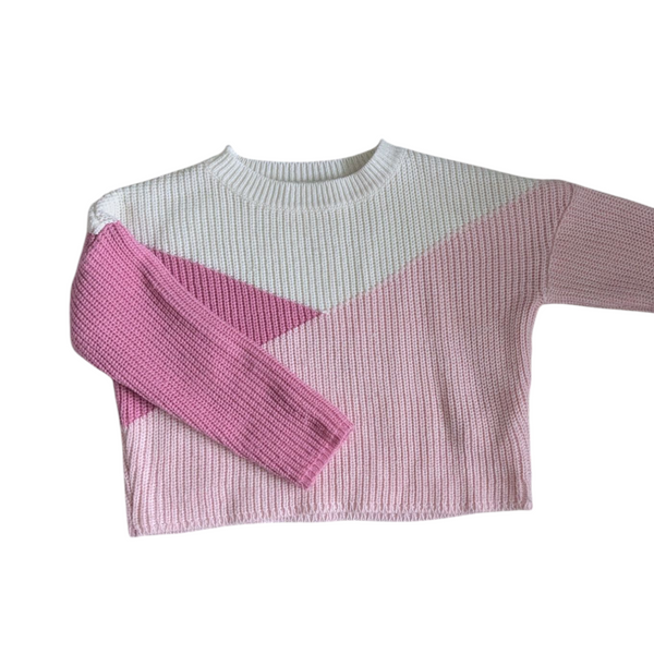 Chandail à maille style oversize - 5-6T