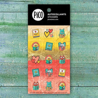 Lot d'autocollants Pico - Motivation